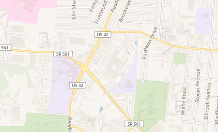 map of 1844 Seymour Ave Cincinnati, OH 45237