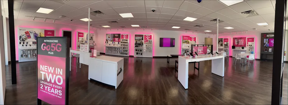Interior photo of T-Mobile Store at Wards Rd & Delta St, Lynchburg, VA