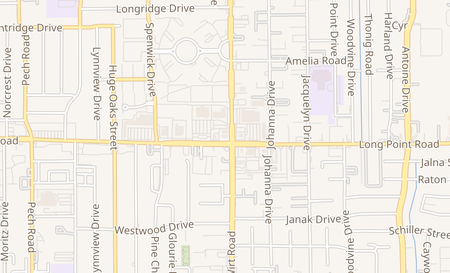 map of 7902 Long Point Rd Houston, TX 77055