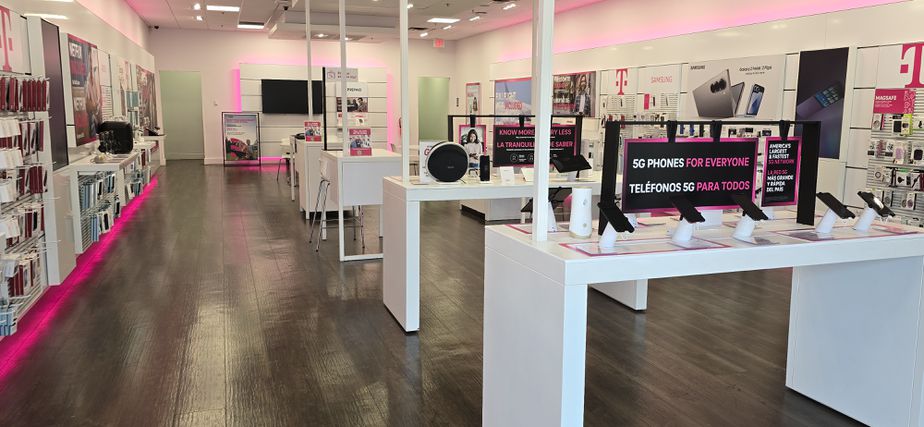 Interior photo of T-Mobile Store at Whittier & Painter, Whittier, CA