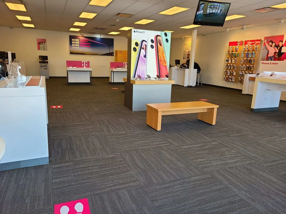 Interior photo of T-Mobile Store at W Redondo Beach Blvd & S Raymond Ave, Gardena, CA