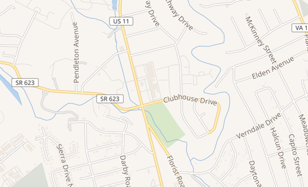 map of 6427 Williamson Rd Roanoke, VA 24019