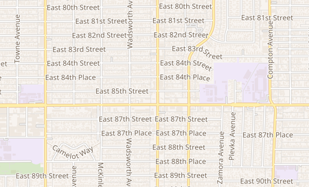 map of 8503 S. Central Ave Los Angeles, CA 90001