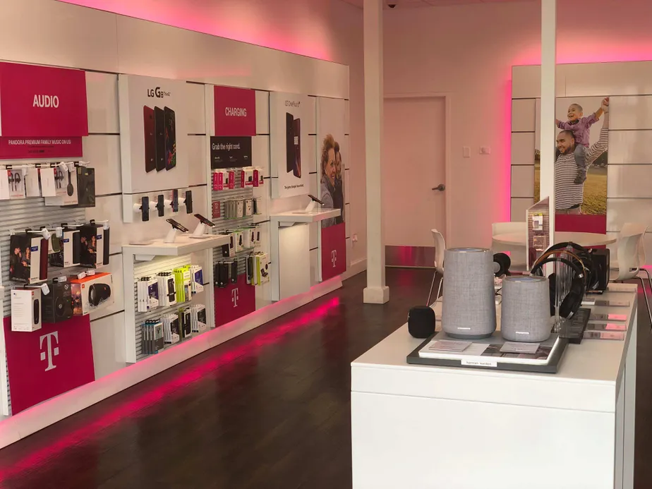 Interior photo of T-Mobile Store at N Conway & E 8th St, Mission, TX