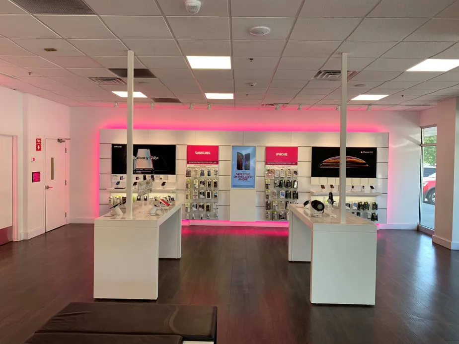 Interior photo of T-Mobile Store at Centre St & Middlesex St 2, Malden, MA