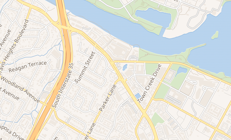 map of 2237 E. Riverside Dr. Ste E Austin, TX 78741