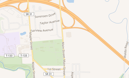 map of 1000 N Main St Marysville, OH 43040