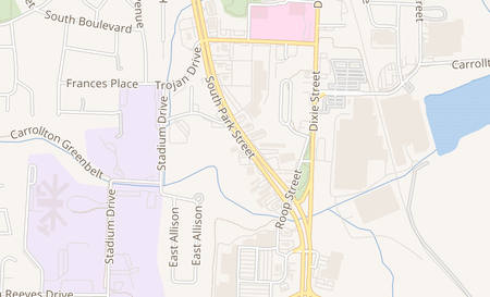 map of 901D South Park St Carrollton, GA 30117