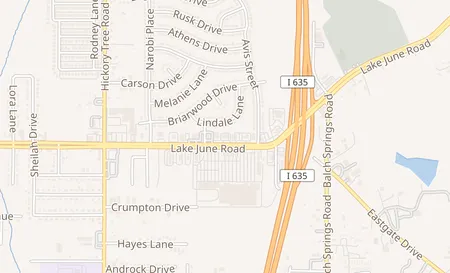 map of 12227 Lake June Rd, STE 300 Balch Springs, TX 75180