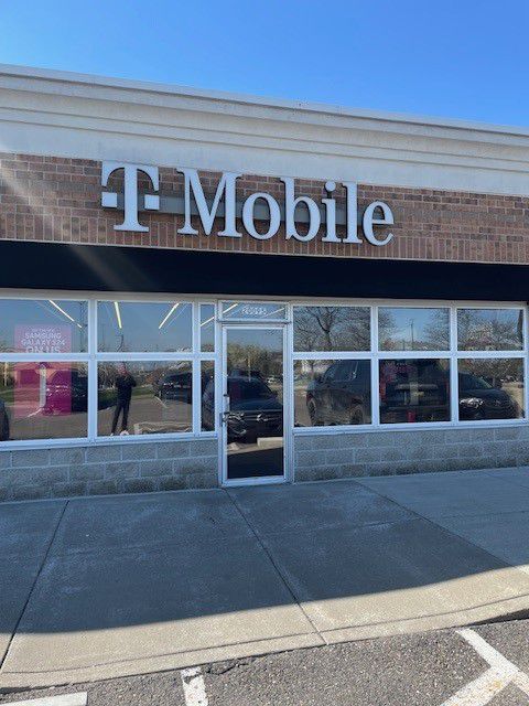 Exterior photo of T-Mobile Store at Haggerty Rd & Danielle Dr, Northville, MI