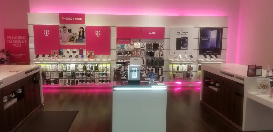 Interior photo of T-Mobile Store at Eastview Mall 3, Victor, NY