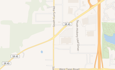 map of 3201 West State Route 45 Bloomington, IN 47403