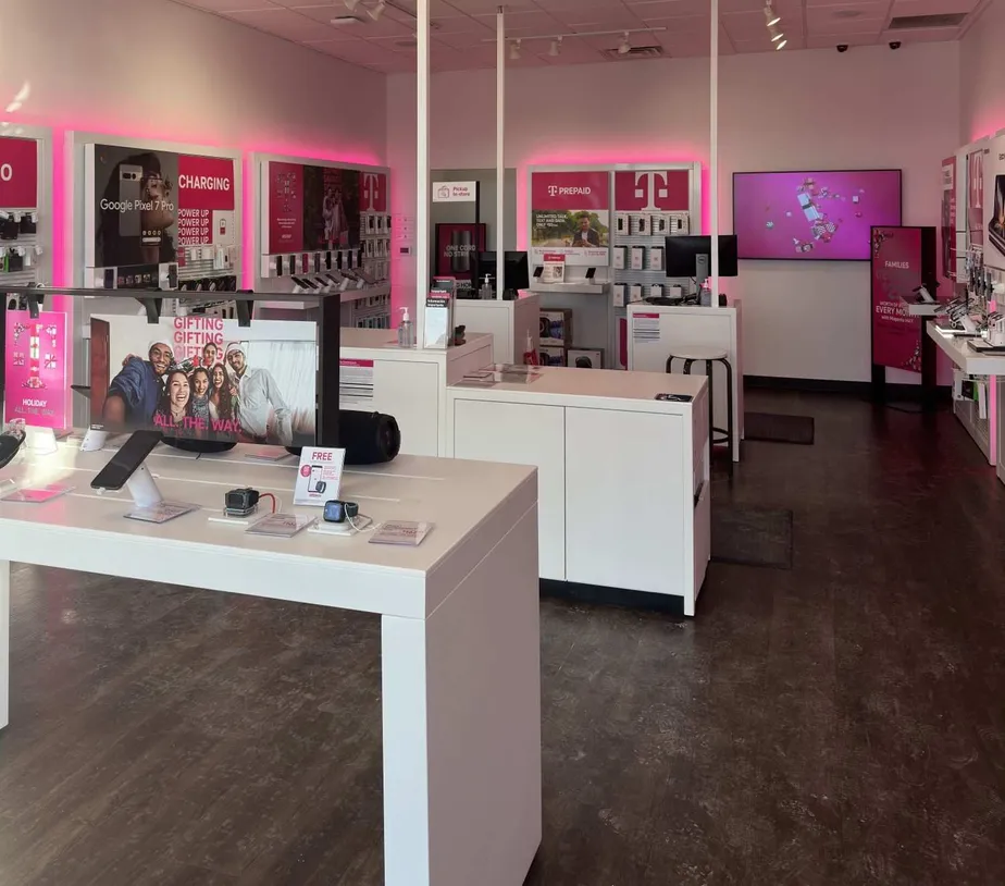 Interior photo of T-Mobile Store at West Shore Dr & Riley St, Holland, MI