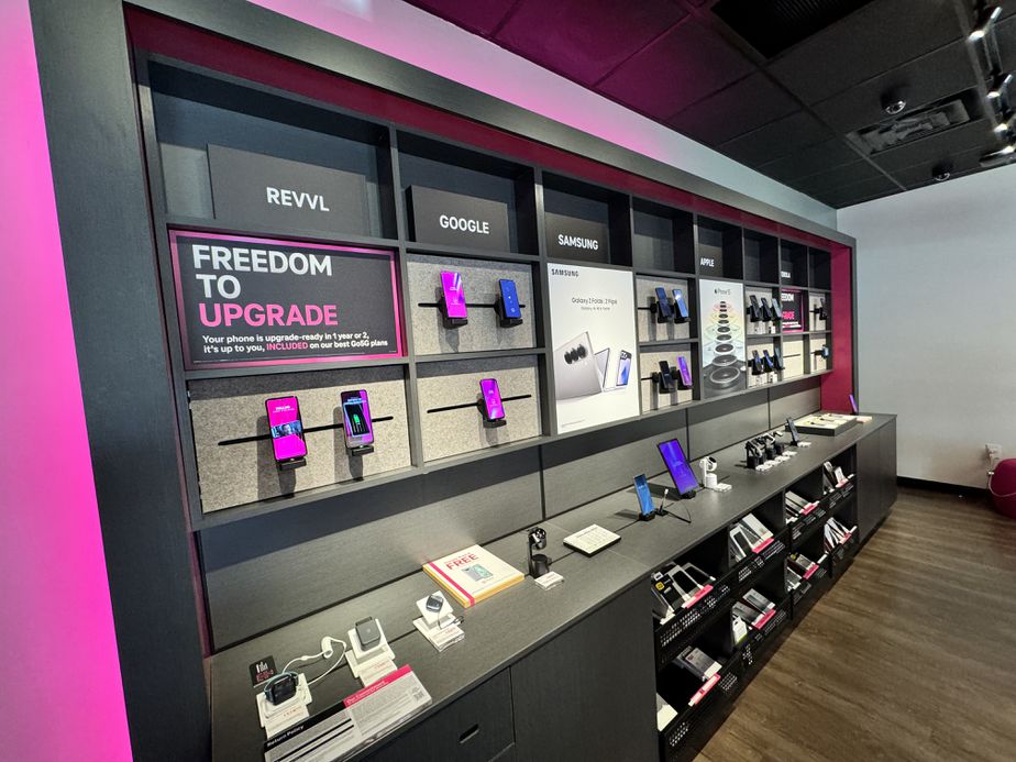 Interior photo of T-Mobile Store at Main & 10th, Newton, KS