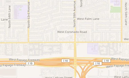 map of 5930 W McDowell, Ste 104 Phoenix, AZ 85035