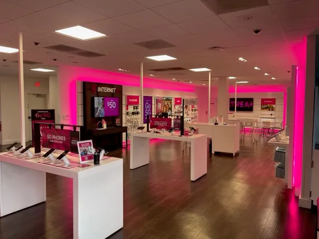 Interior photo of T-Mobile Store at Rainbow & Lake Mead, Las Vegas, NV