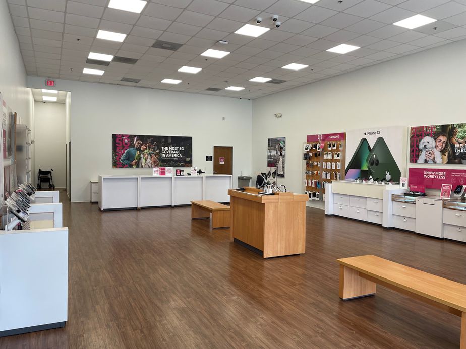 Interior photo of T-Mobile Store at SE Fed Hwy & SE Monterey Rd, Stuart, FL