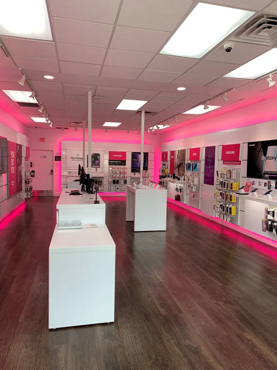 Interior photo of T-Mobile Store at Walsingham Rd & 137th St, Largo, FL