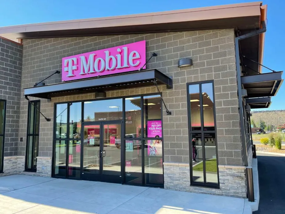 Exterior photo of T-Mobile store at Combs Flat Rd & Ne 3rd St, Prineville, OR