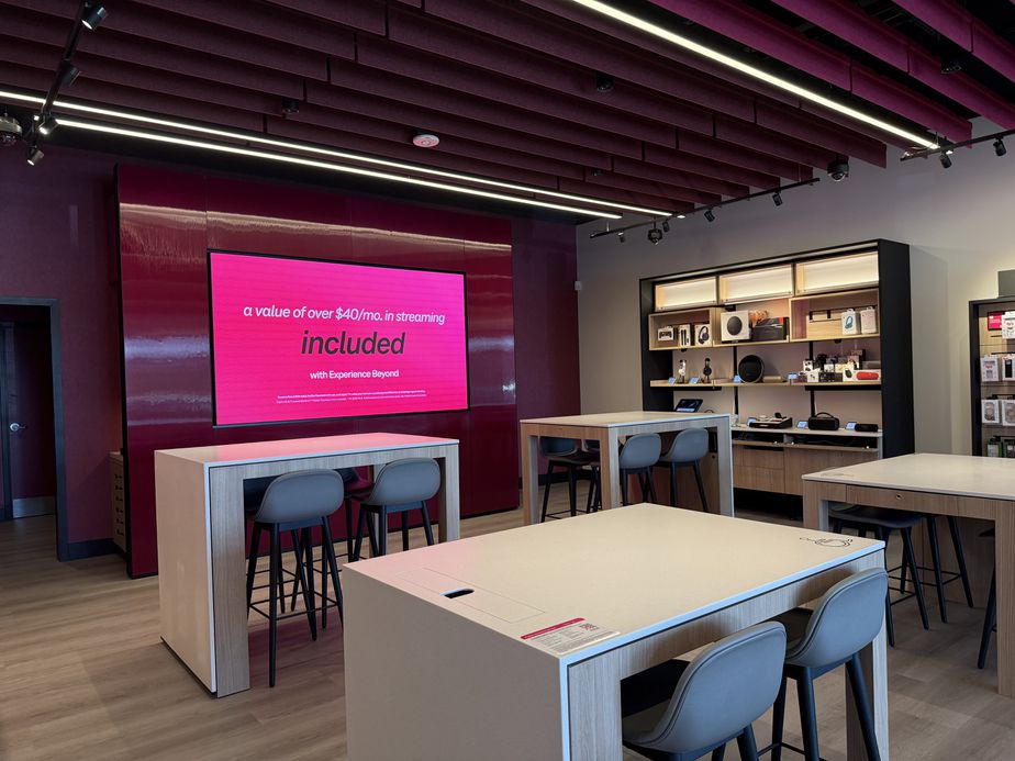 Interior photo of T-Mobile Store at Foothills Mall, Fort Collins, CO