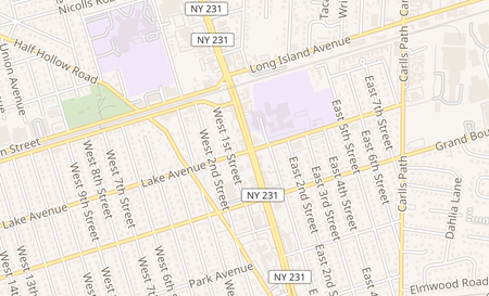 map of 1840A Deer Park Ave Deer Park, NY 11729