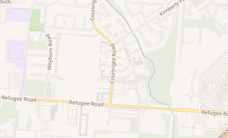 map of 2678 Courtright Rd Columbus, OH 43232