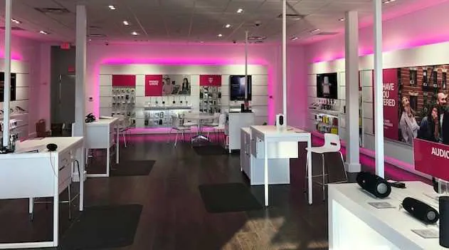 Interior photo of T-Mobile Store at Route 9 & Lanes Mill Rd, Howell, NJ
