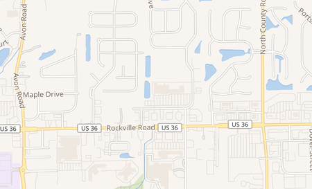 map of 7508 Beechwood Centre Road Avon, IN 46123