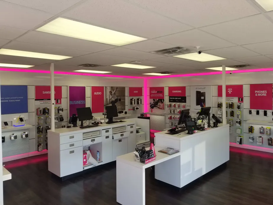 Interior photo of T-Mobile Store at Geo Washington Bvld & E Harry St, Wichita, KS