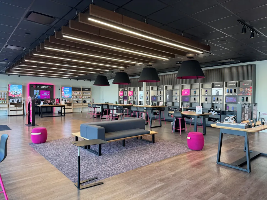 Interior photo of T-Mobile Store at E Expressway 83 & S Mccoll Rd, Mcallen, TX