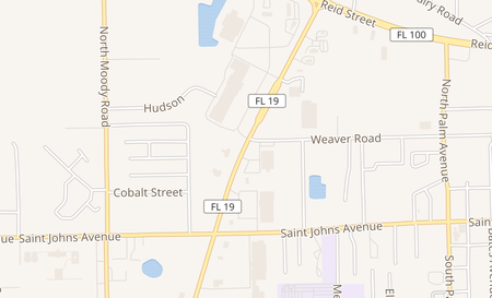 map of 310 S State Rd 19 Palatka, FL 32177