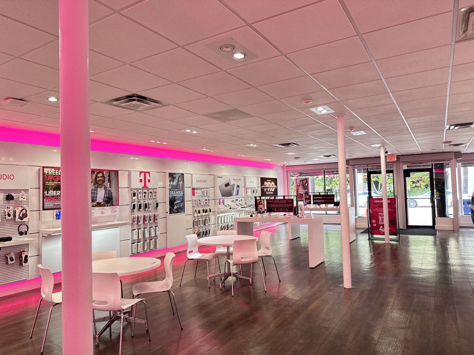 Interior photo of T-Mobile Store at Harding Ave & 94th St, Surfside, FL