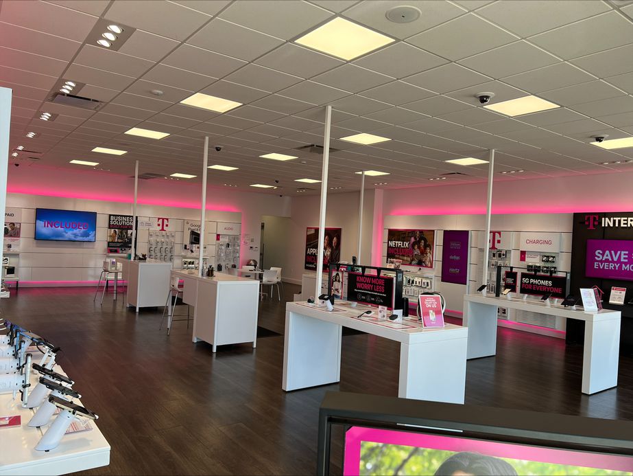 Interior photo of T-Mobile Store at Blanco and Wurzbach Pkwy, San Antonio, TX