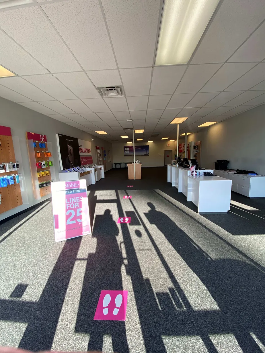Interior photo of T-Mobile Store at Telegraph Rd & Gebhardt Dr, St. Louis, MO