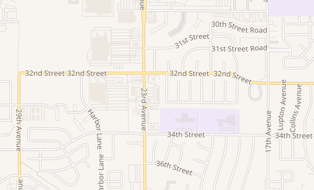 map of 3230 23rd Ave, Ste 320 Evans, CO 80620