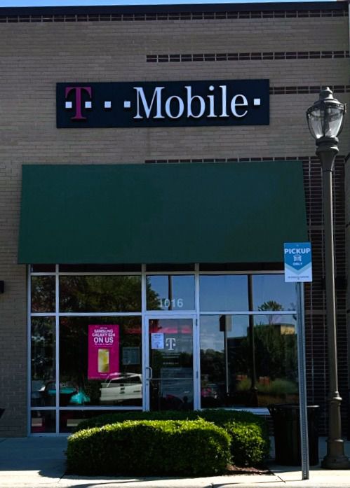 Exterior photo of T-Mobile Store at Park West, Morrisville, NC