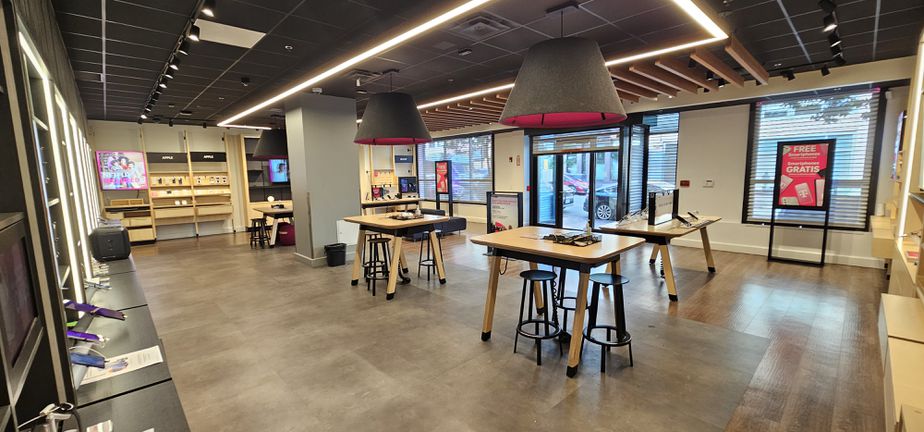 Interior photo of T-Mobile Store at Warren & Palmer, Roxbury, MA