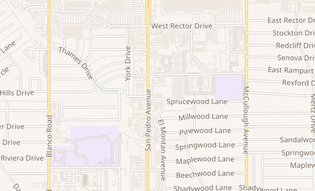 map of 7122 San Pedro Ste 102 San Antonio, TX 78216