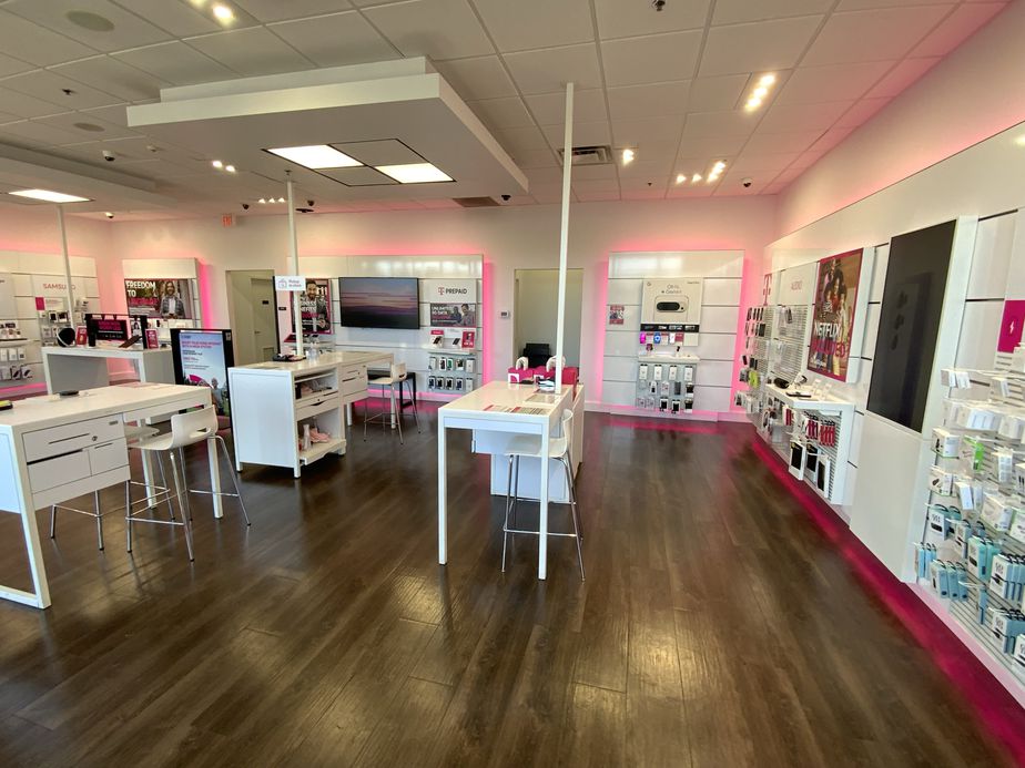 Interior photo of T-Mobile Store at Jamboree & Irvine, Irvine, CA