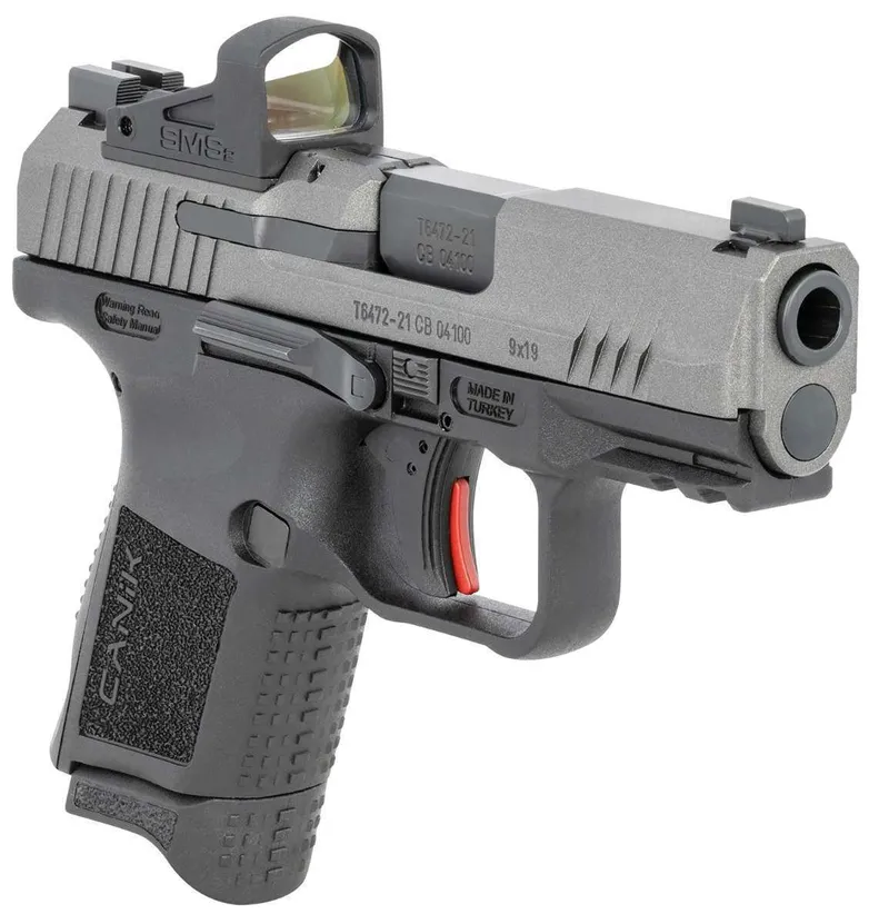 Canik TP9 Elite SC 9mm Pistol w/ SMS2 Optic HG6597TV-N, 12rd 3.6" - Canik