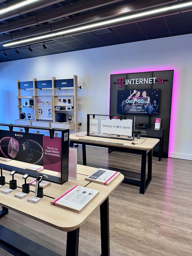 Interior photo of T-Mobile Store at Aliso Creek Rd & Theatre Ln, Aliso Viejo, CA