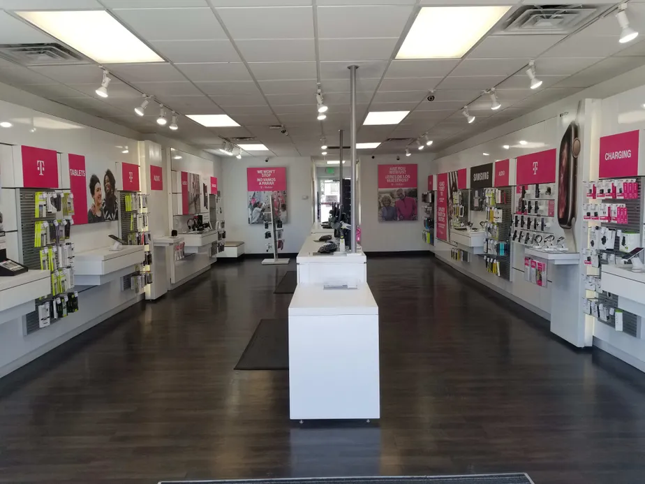 Interior photo of T-Mobile Store at Federal & Alameda, Denver, CO