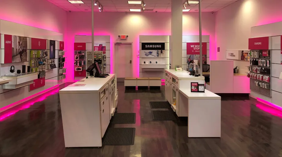 Interior photo of T-Mobile Store at Brazos Mall 5, Lake Jackson, TX