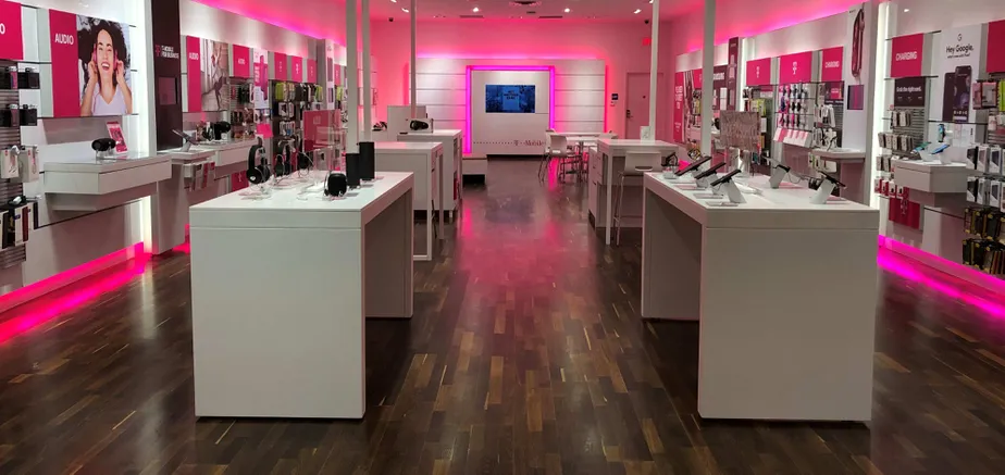 Interior photo of T-Mobile Store at North County 3, Escondido, CA
