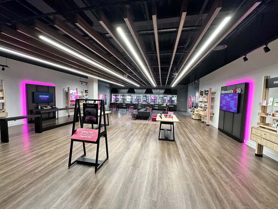 Interior photo of T-Mobile Store at Mall of America, Bloomington, MN