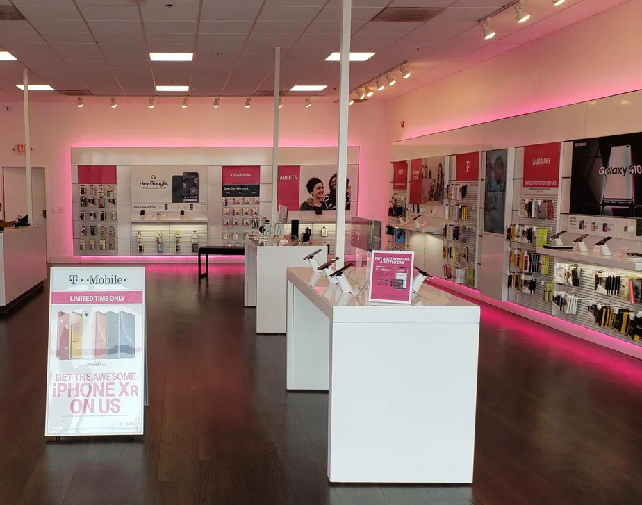 Interior photo of T-Mobile Store at Wilkes Barre Twp & Highland Park, Wilkes Barre, PA