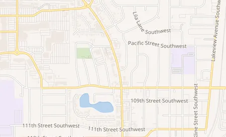 map of 10604 Bridgeport Way SW Lakewood, WA 98499