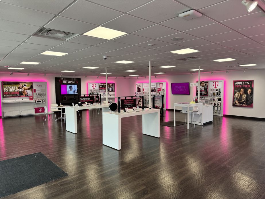 Interior photo of T-Mobile Store at W Commerce St & Looney St, Brownwood, TX