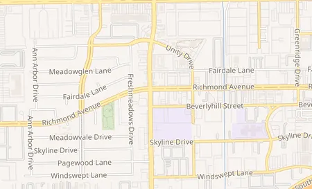 map of 6455 Richmond Ave. Houston, TX 77057