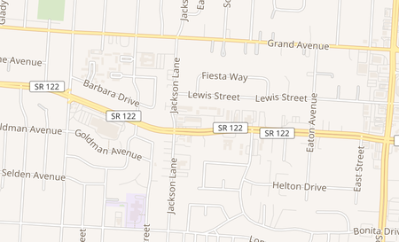 map of 3519 Roosevelt Blvd Middletown, OH 45044